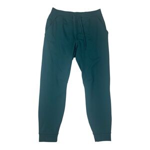 Lululemon Men's large city sweat green Teal Jogger Sweatpants athleisure